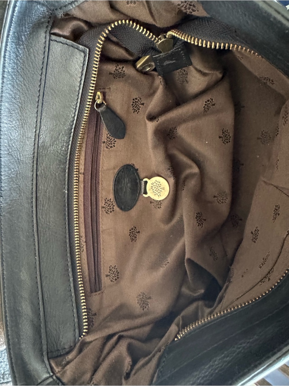 Black Bayswater leather Bag - Picture 9 of 10